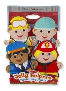 9086 Melissa & Doug Jolly Helpers Hand Puppets