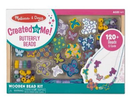 4179 Melissa & Doug Butterfly Friends Wooden Bead Set