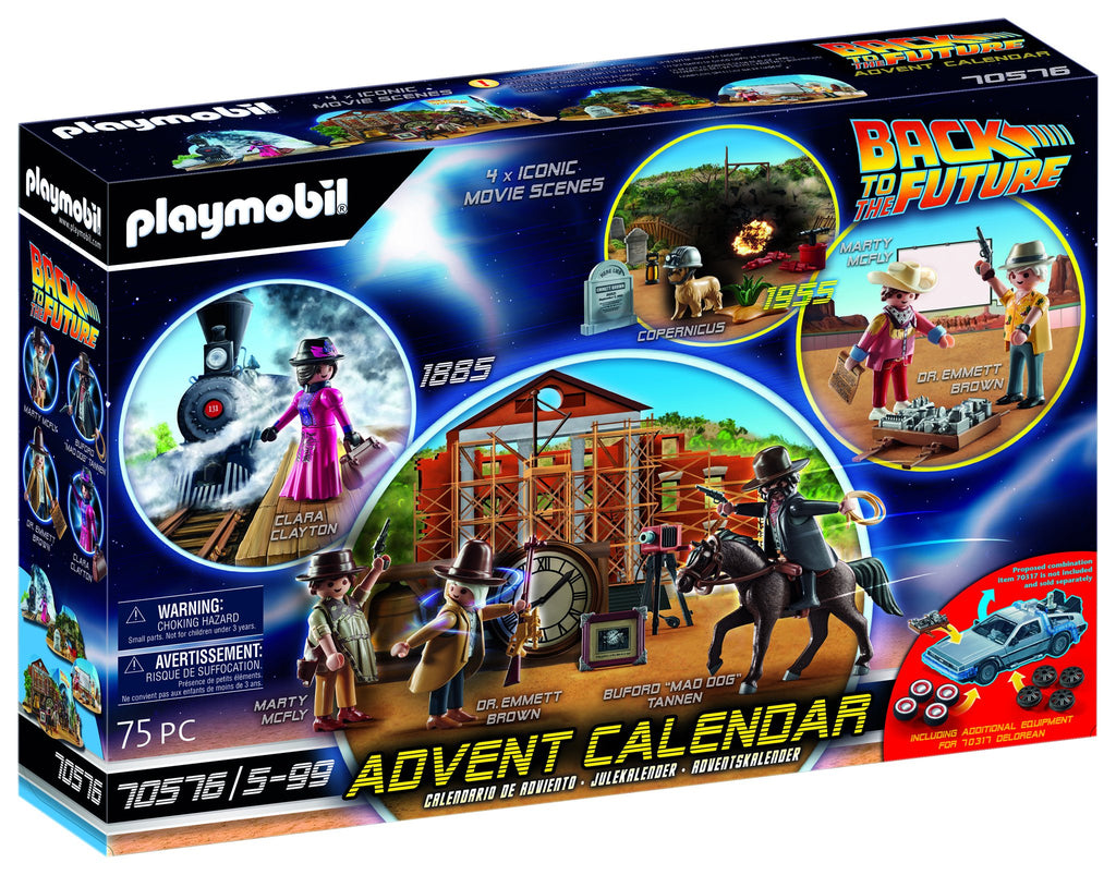 70576 Playmobil Back to the Future Advent Calendar