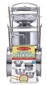 4265 Melissa & Doug Lets Play House Pots Pans Set