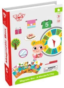 Tooky Toy Magnetic Box - A Wonderful Day