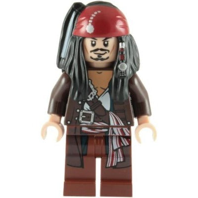 LEGO Pirates of the Caribbean Jack Sparrow Minifigure